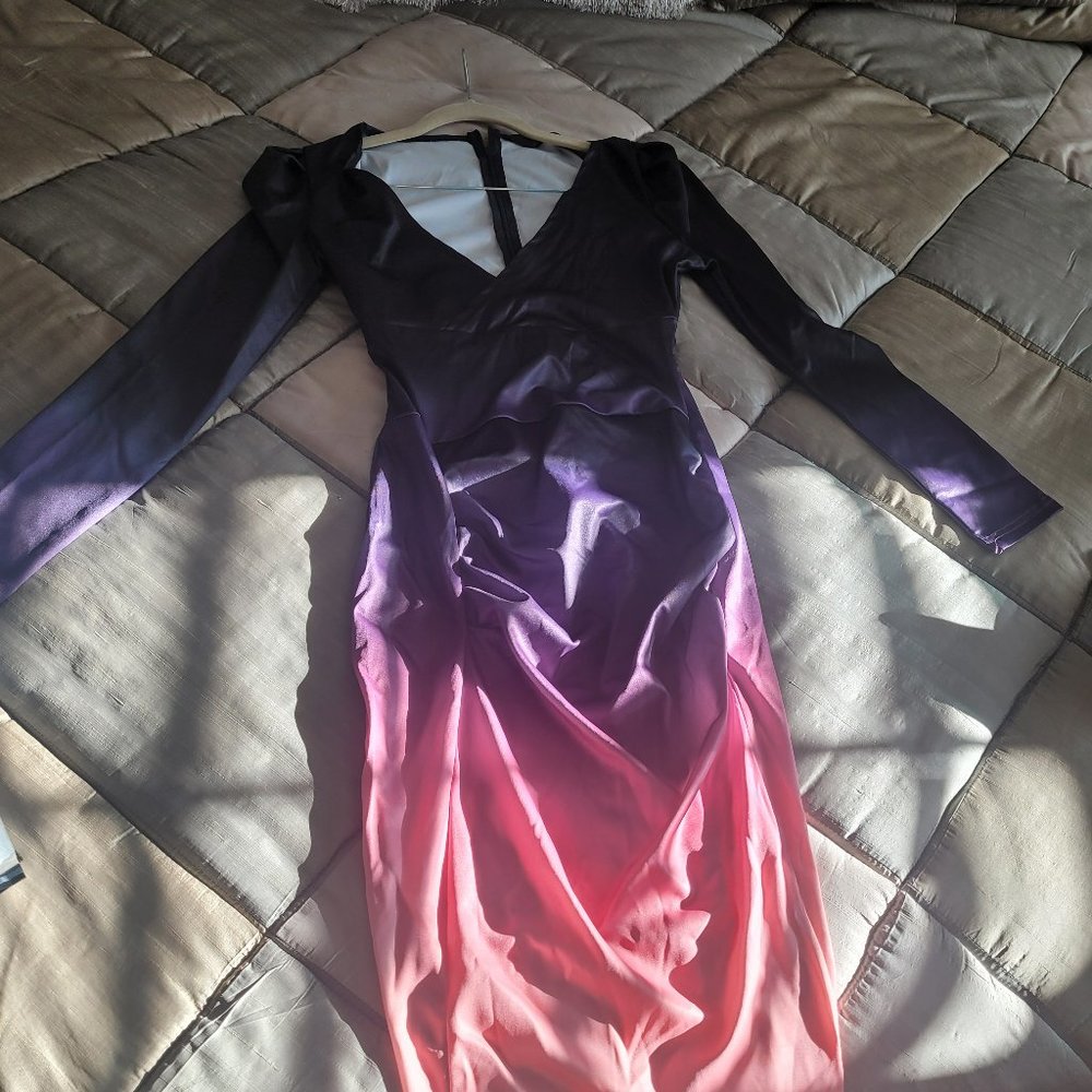 Ombre Multi Colored Dress for Sale